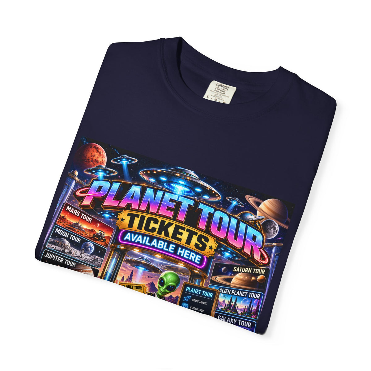 Planet tour tickets available Unisex T-shirt