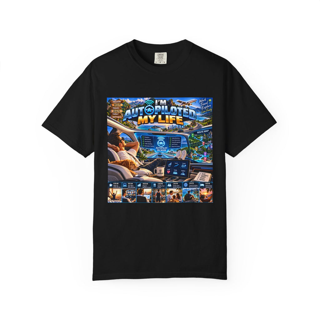 I am Aut-a-piloted  My life Unisex T-shirt