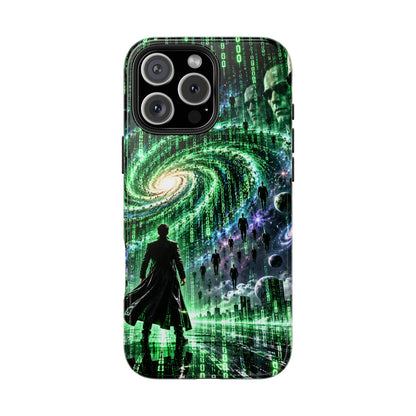 Cyberpunk Matrix Portal Tough Phone Case