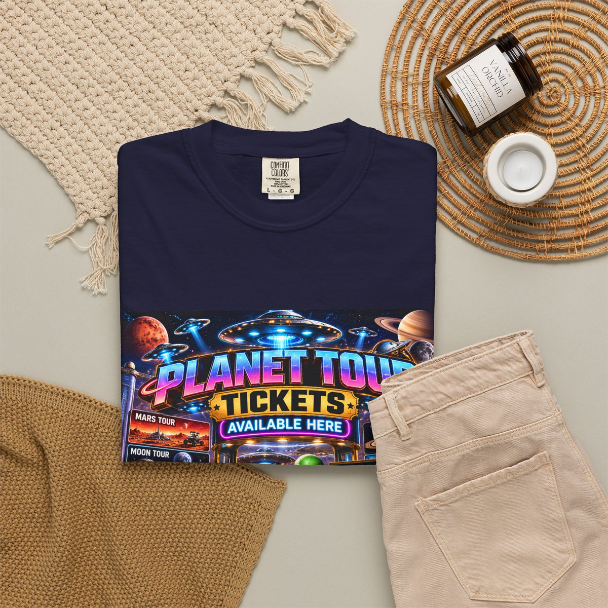 Planet tour tickets available Unisex T-shirt
