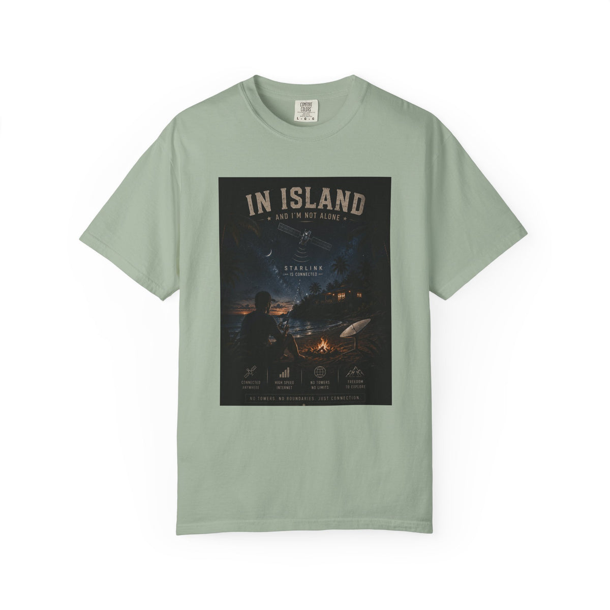 In Island and I am not Alone Unisex T-shirt