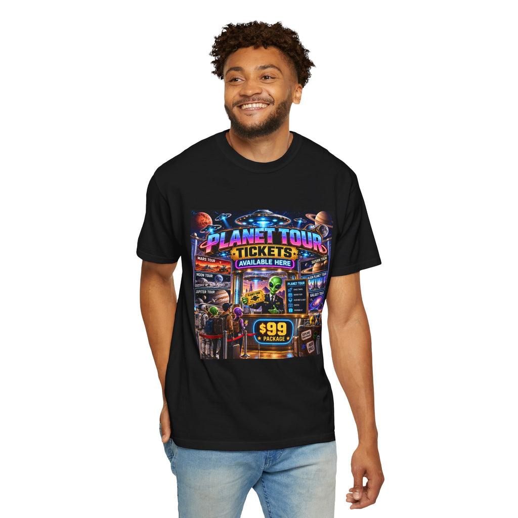 Planet tour tickets available Unisex T-shirt