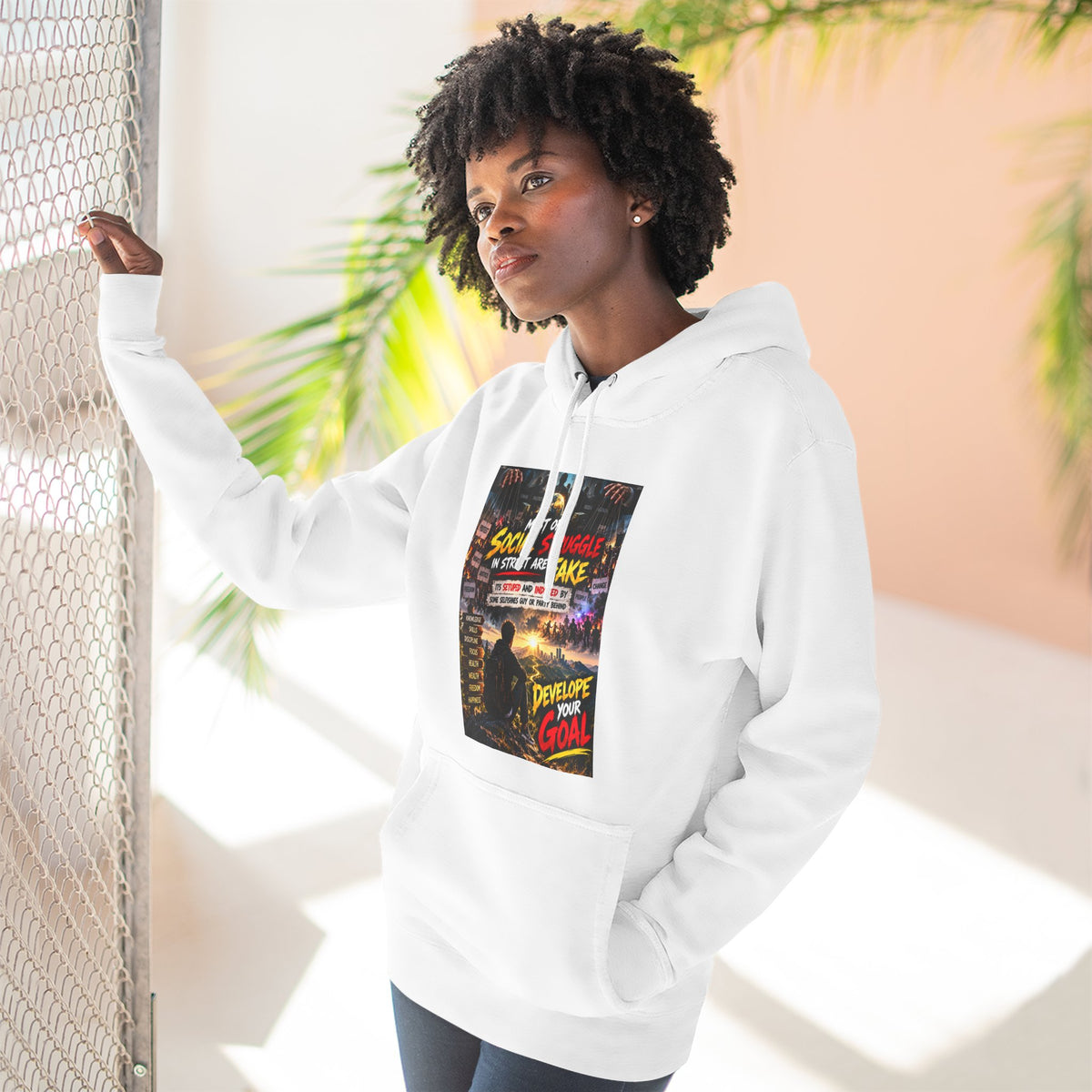 Develop your glow Fleece Hoodie