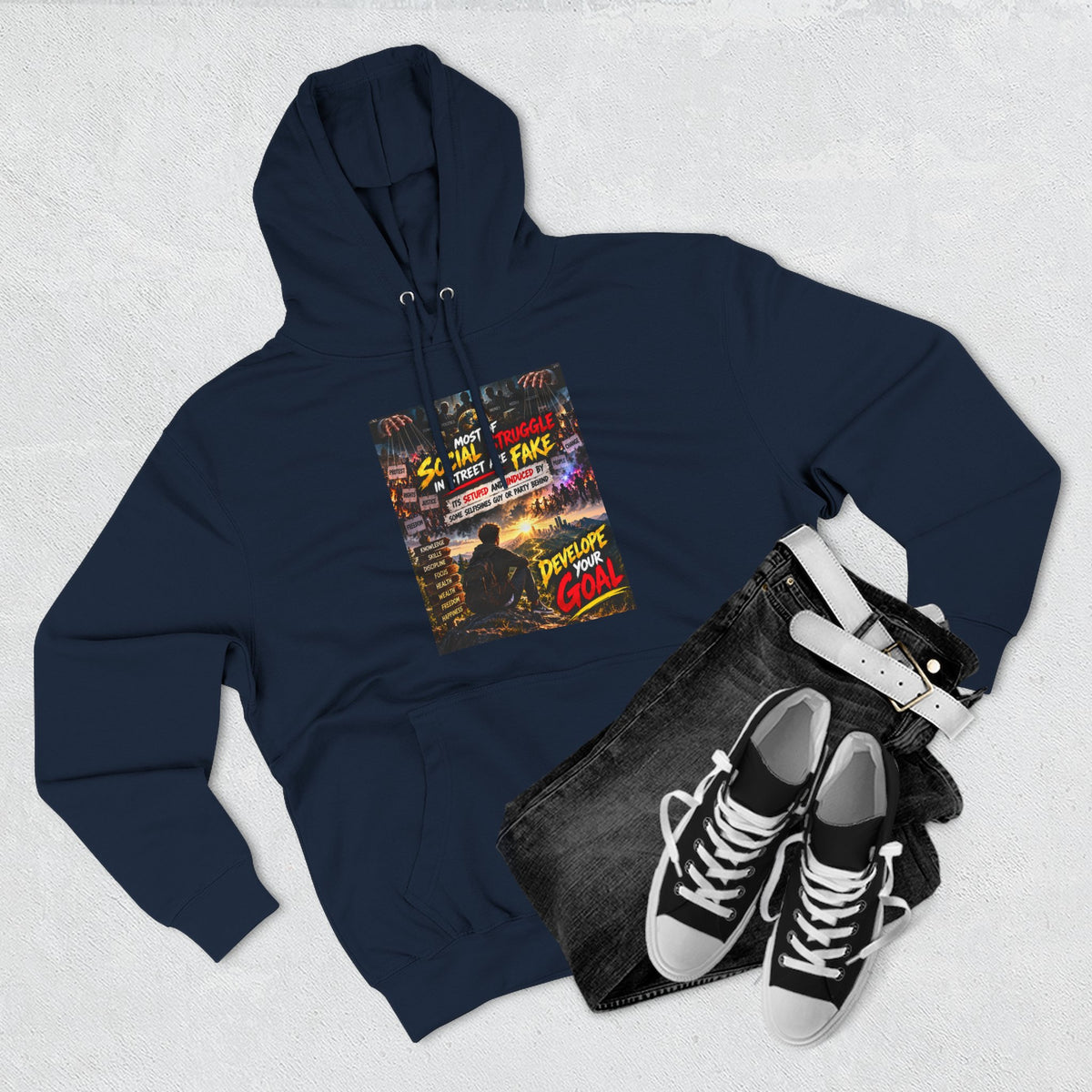 Develop your glow Fleece Hoodie