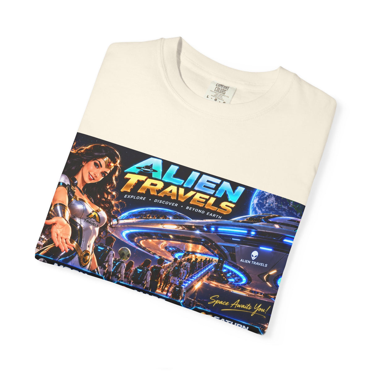 Alien Travels Unisex T-shirt