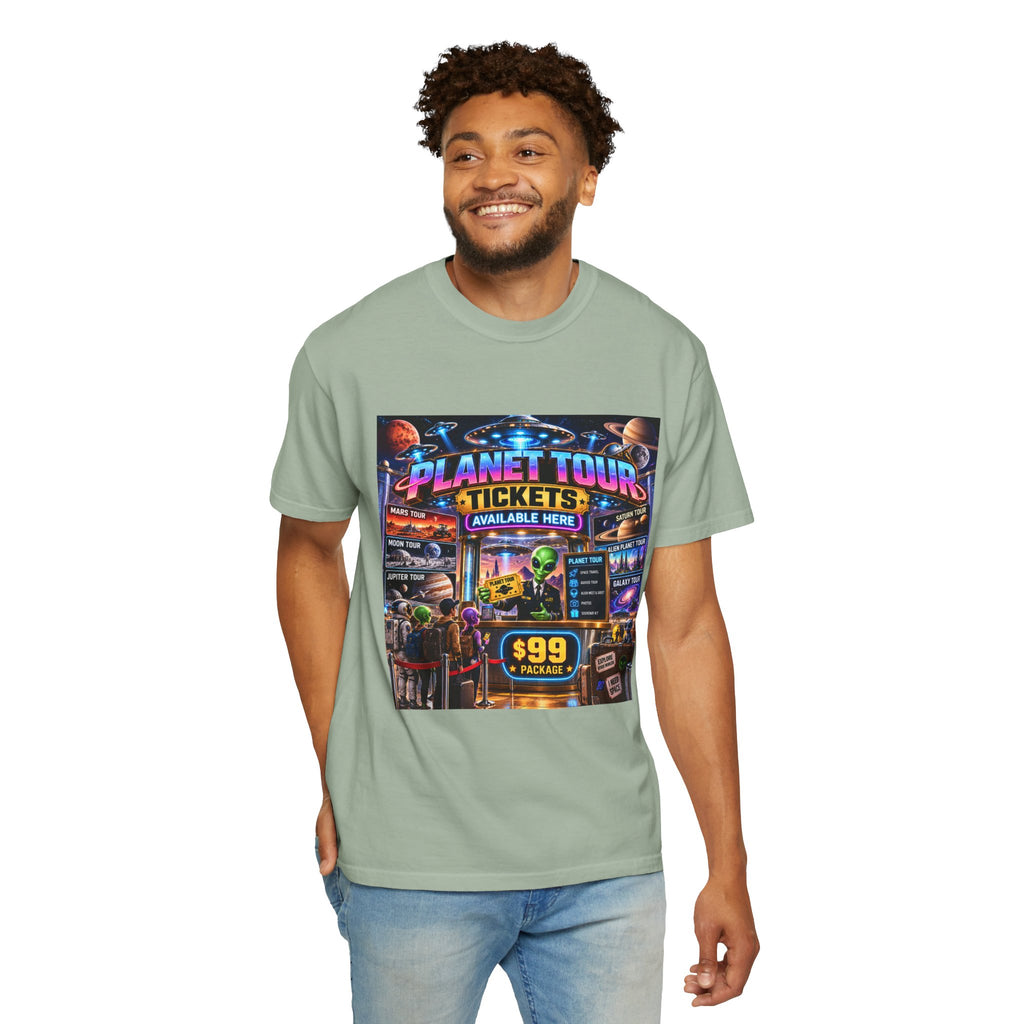 Planet tour tickets available Unisex T-shirt