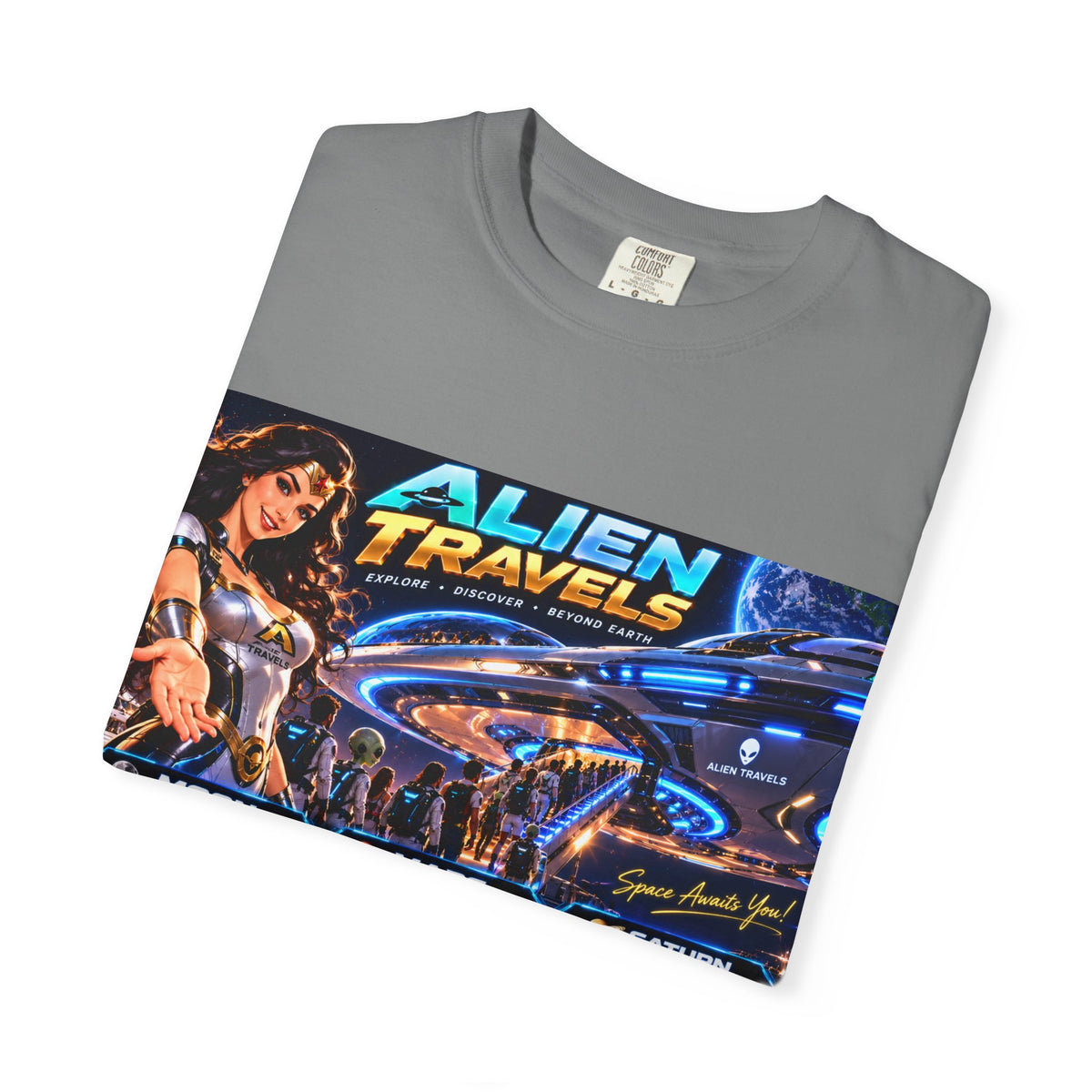 Alien Travels Unisex T-shirt