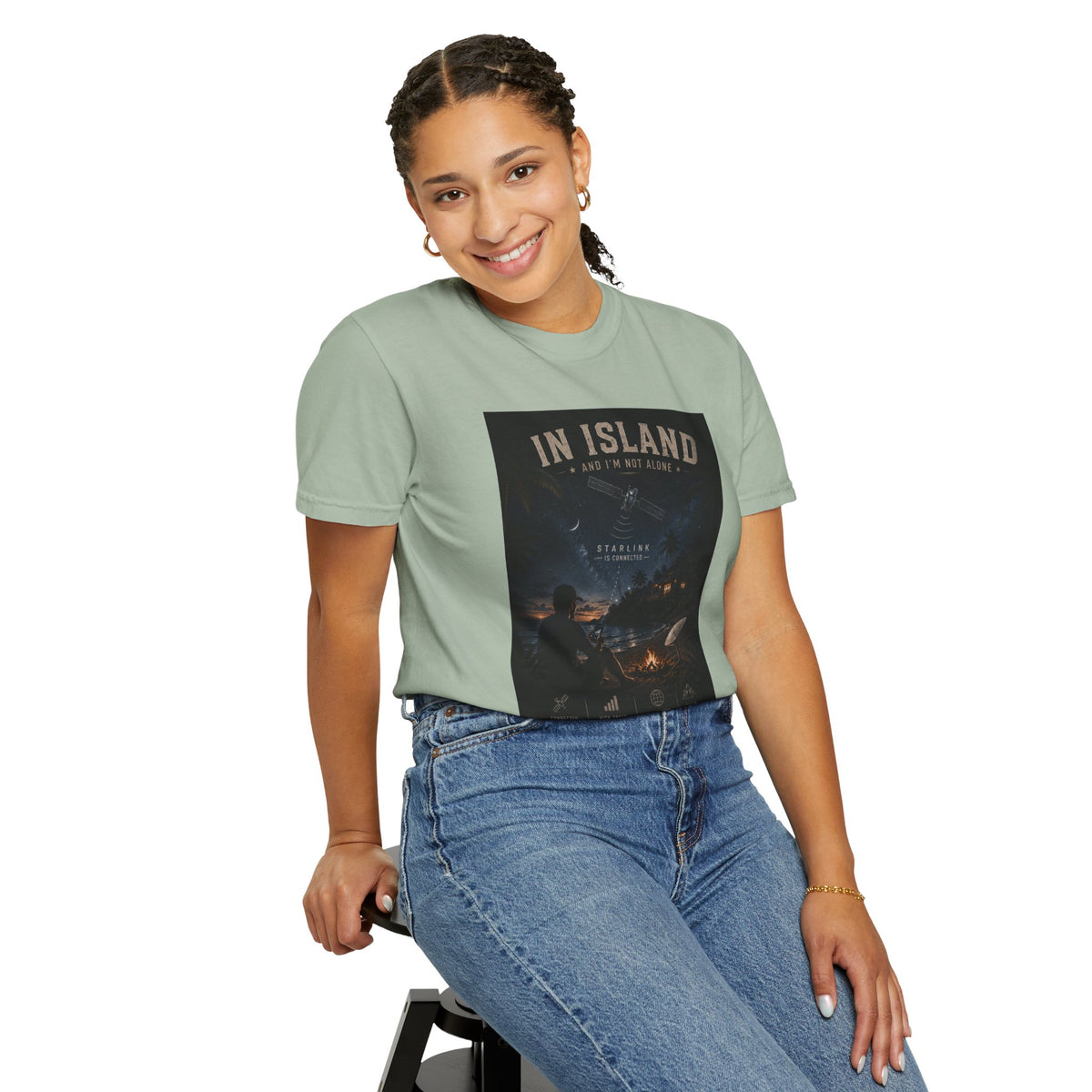 In Island and I am not Alone Unisex T-shirt