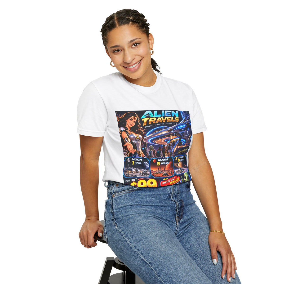 Alien Travels Unisex T-shirt