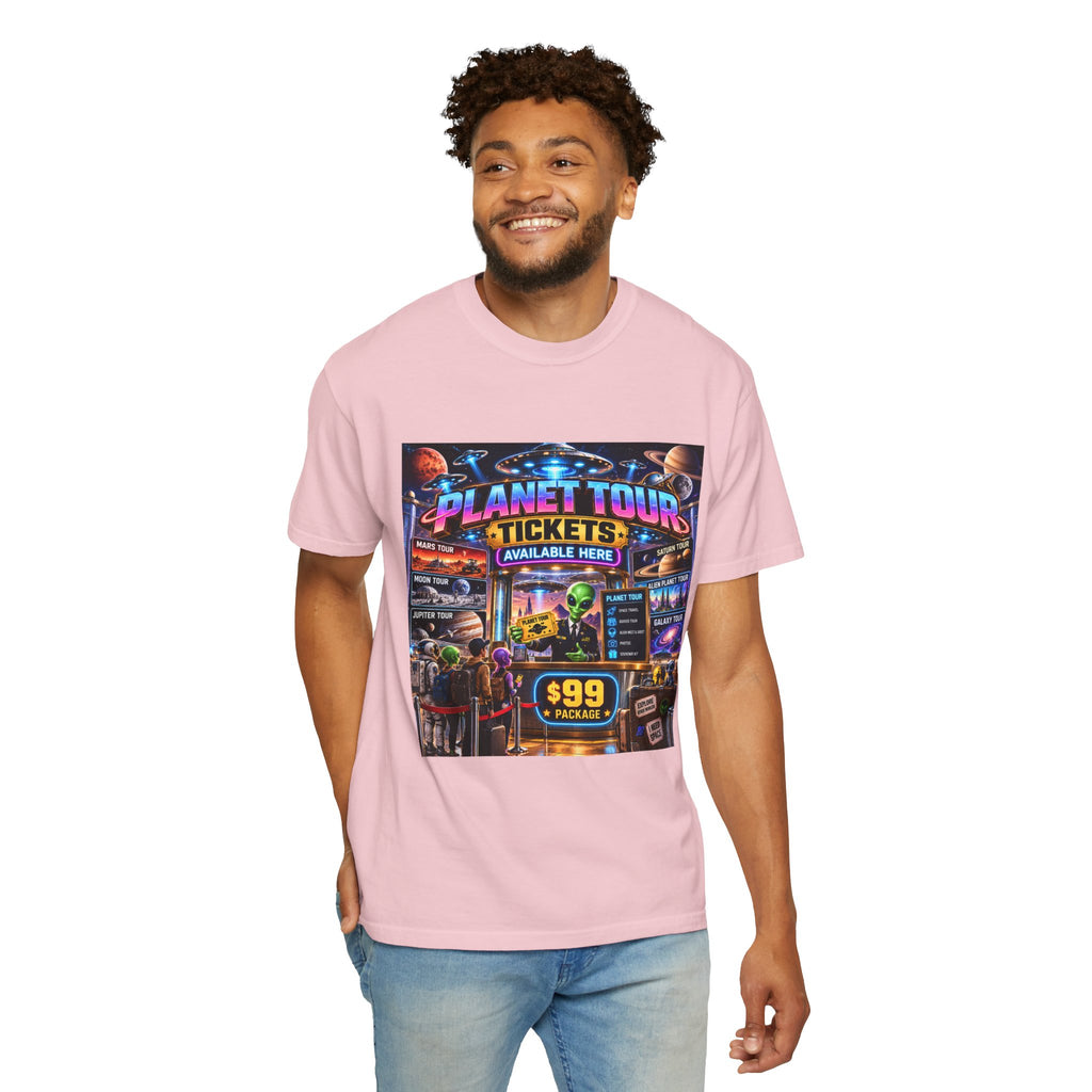 Planet tour tickets available Unisex T-shirt