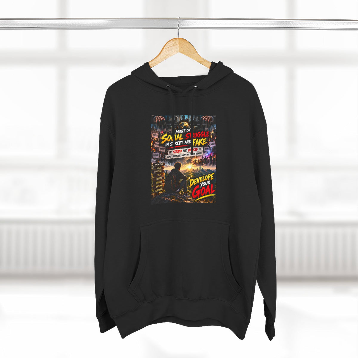 Develop your glow Fleece Hoodie
