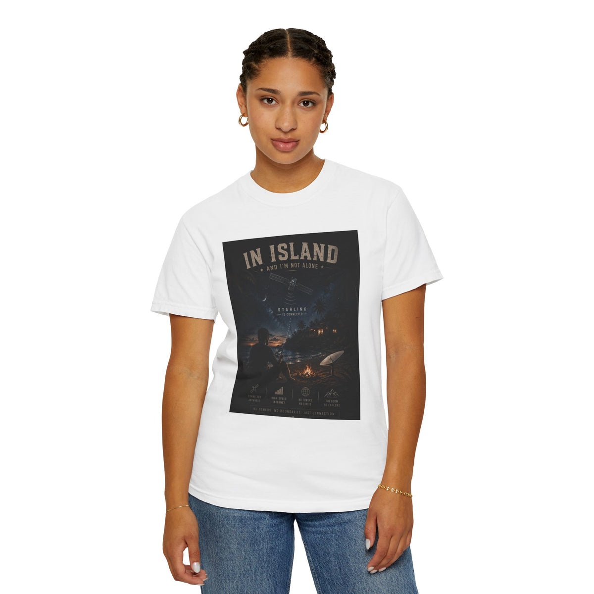 In Island and I am not Alone Unisex T-shirt