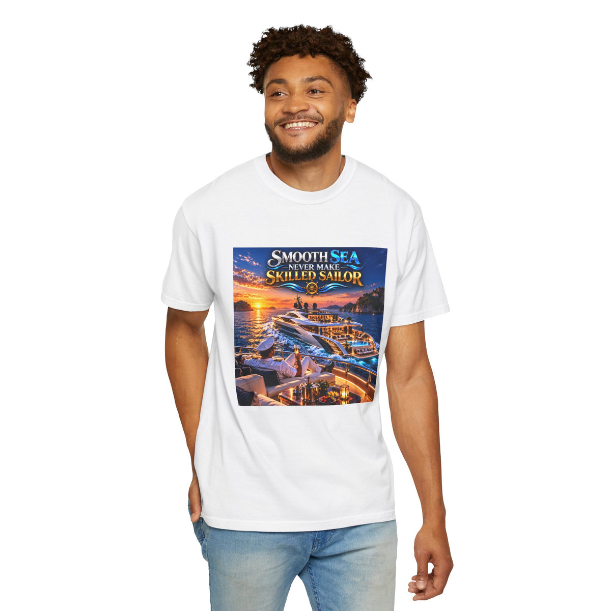 Smooth sea never make skilled sailor Unisex T-shirt