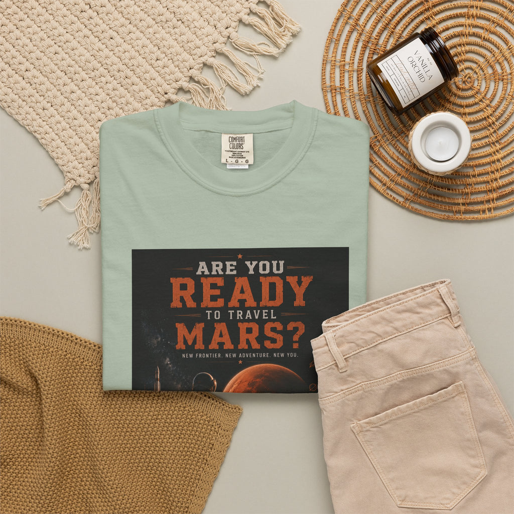 Are you ready to travel Mars? Unisex T-shirt