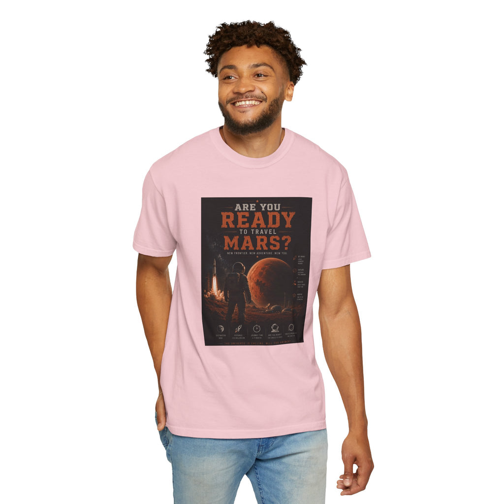 Are you ready to travel Mars? Unisex T-shirt