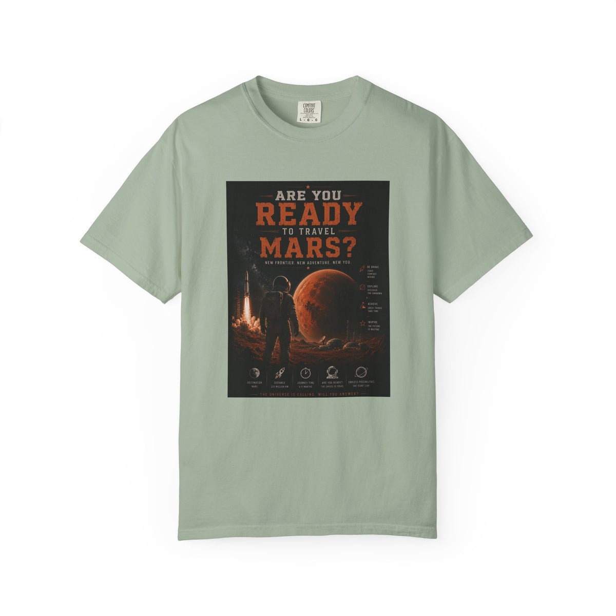 Are you ready to travel Mars? Unisex T-shirt