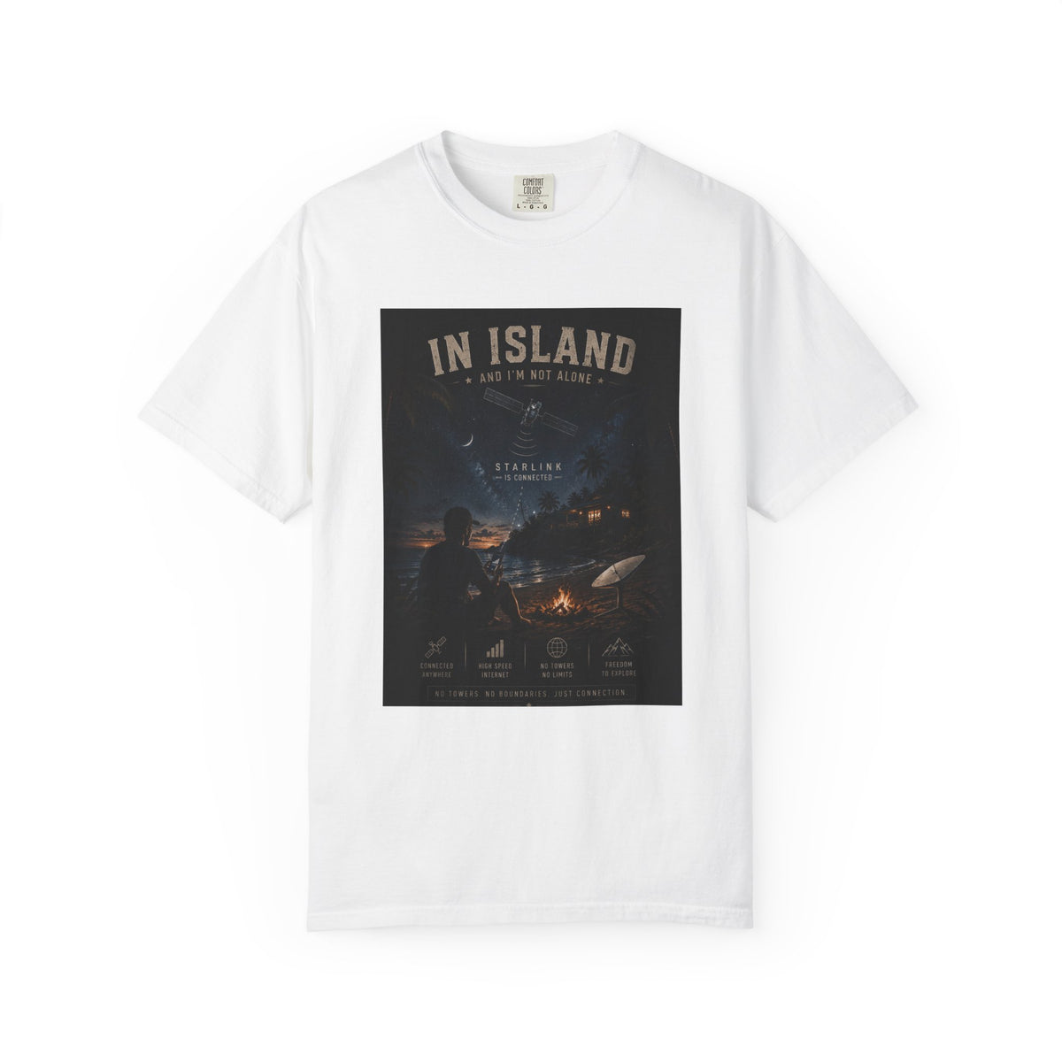 In Island and I am not Alone Unisex T-shirt