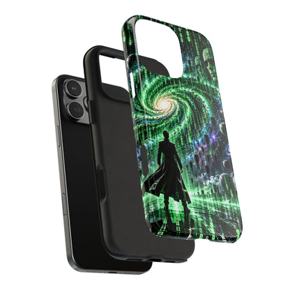 Cyberpunk Matrix Portal Tough Phone Case