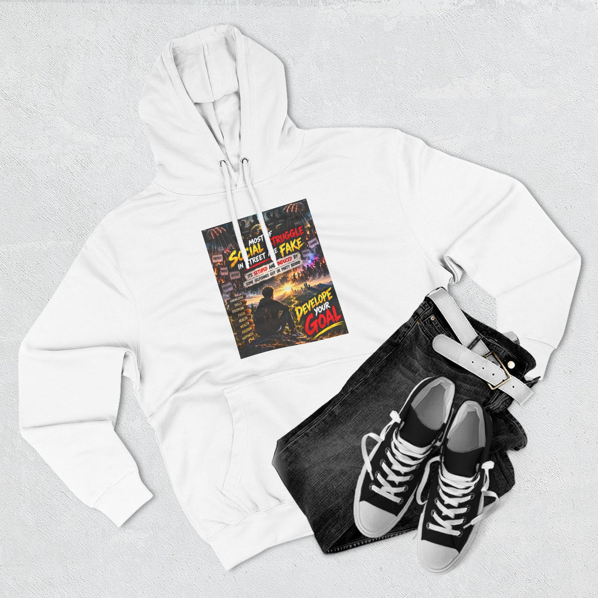 Develop your glow Fleece Hoodie