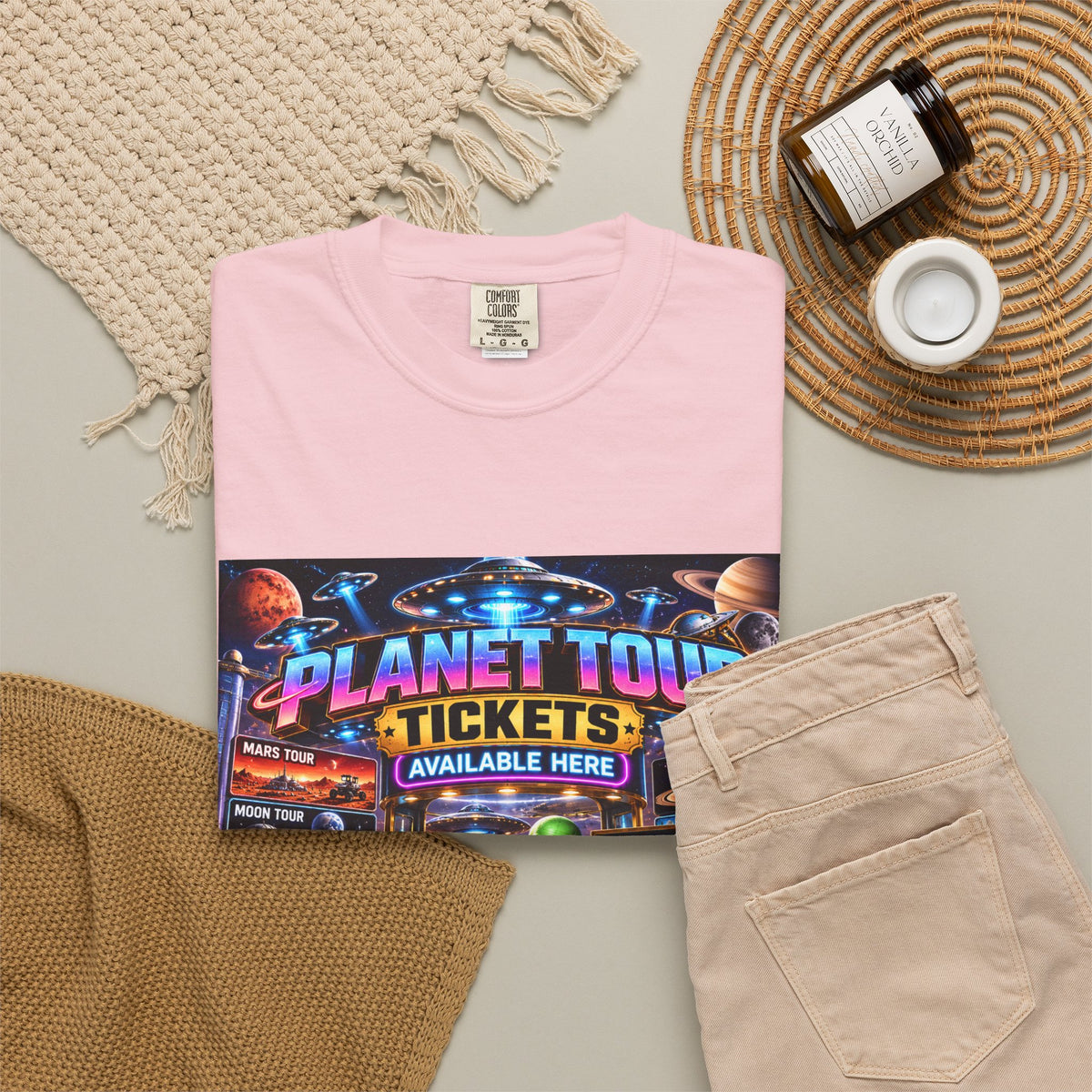 Planet tour tickets available Unisex T-shirt
