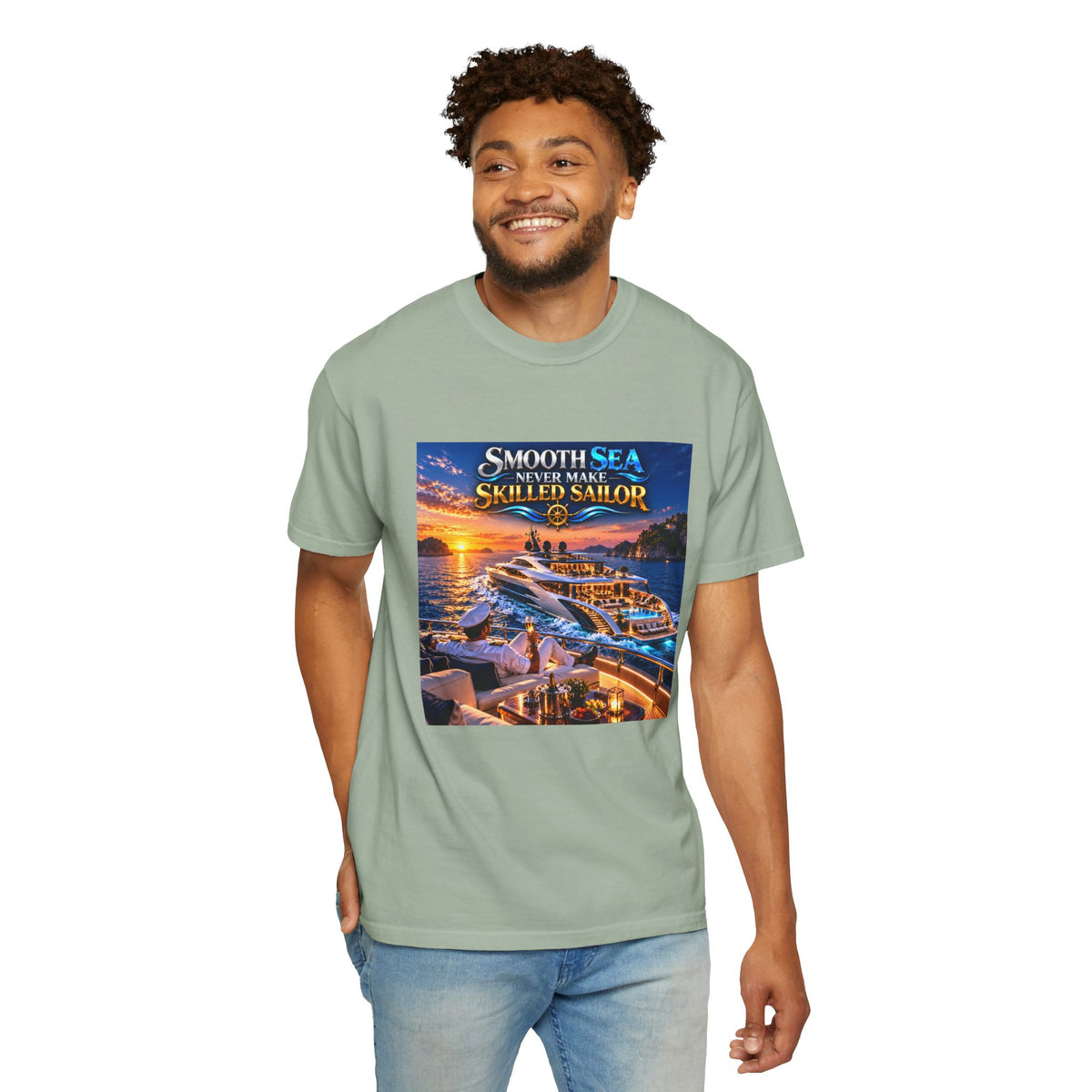 Smooth sea never make skilled sailor Unisex T-shirt