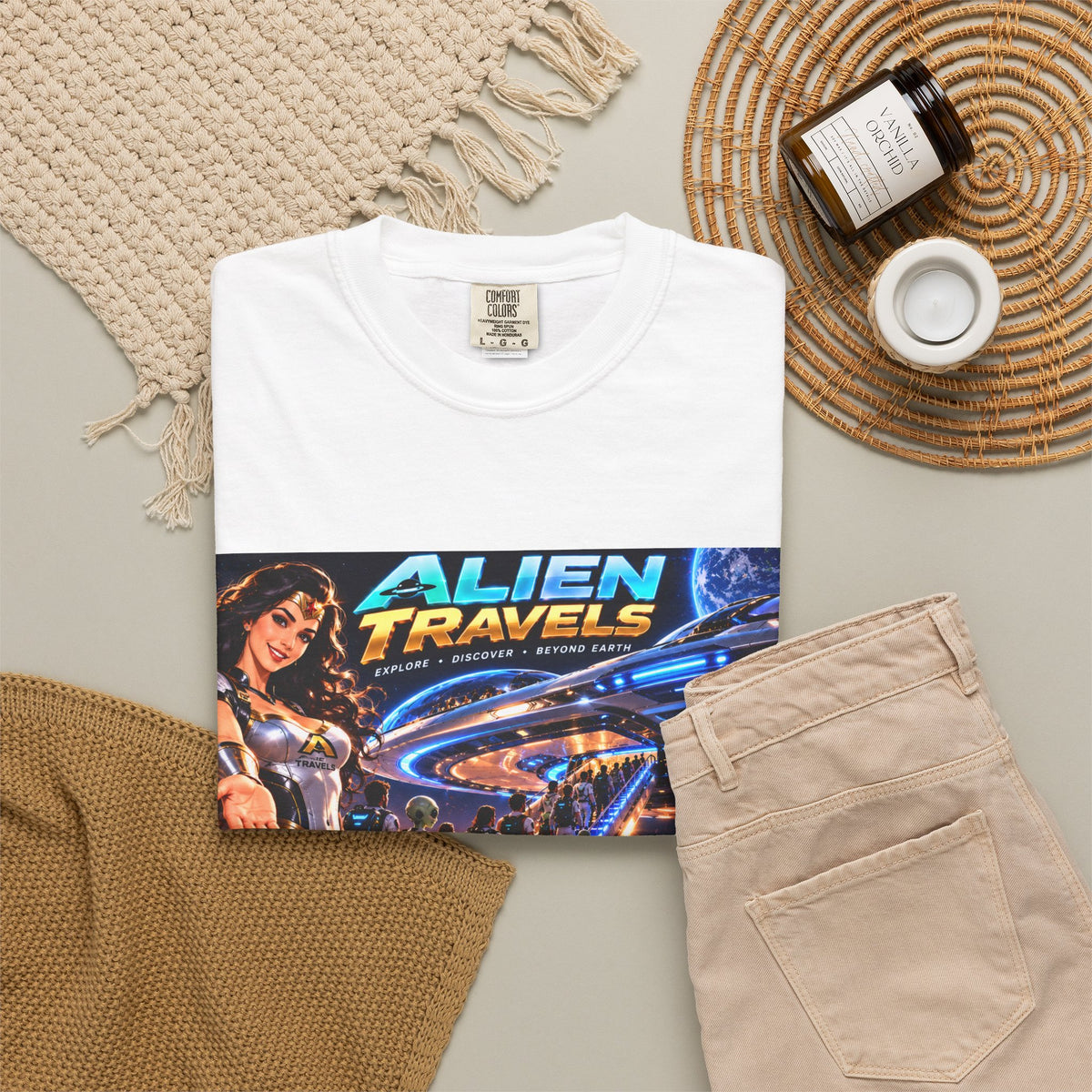 Alien Travels Unisex T-shirt