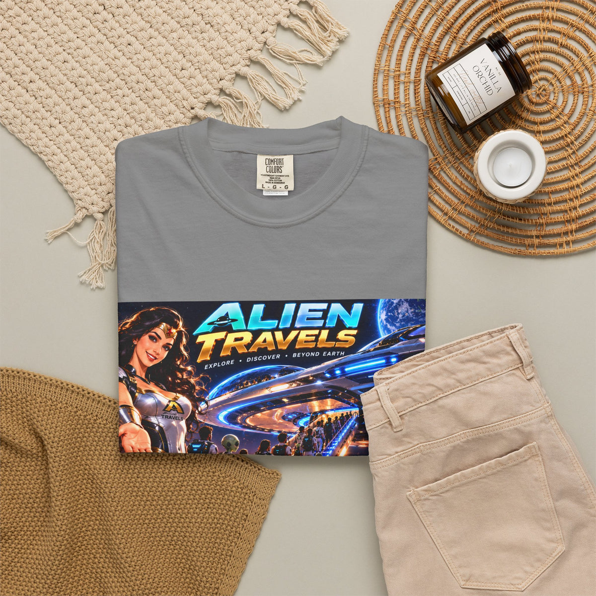 Alien Travels Unisex T-shirt
