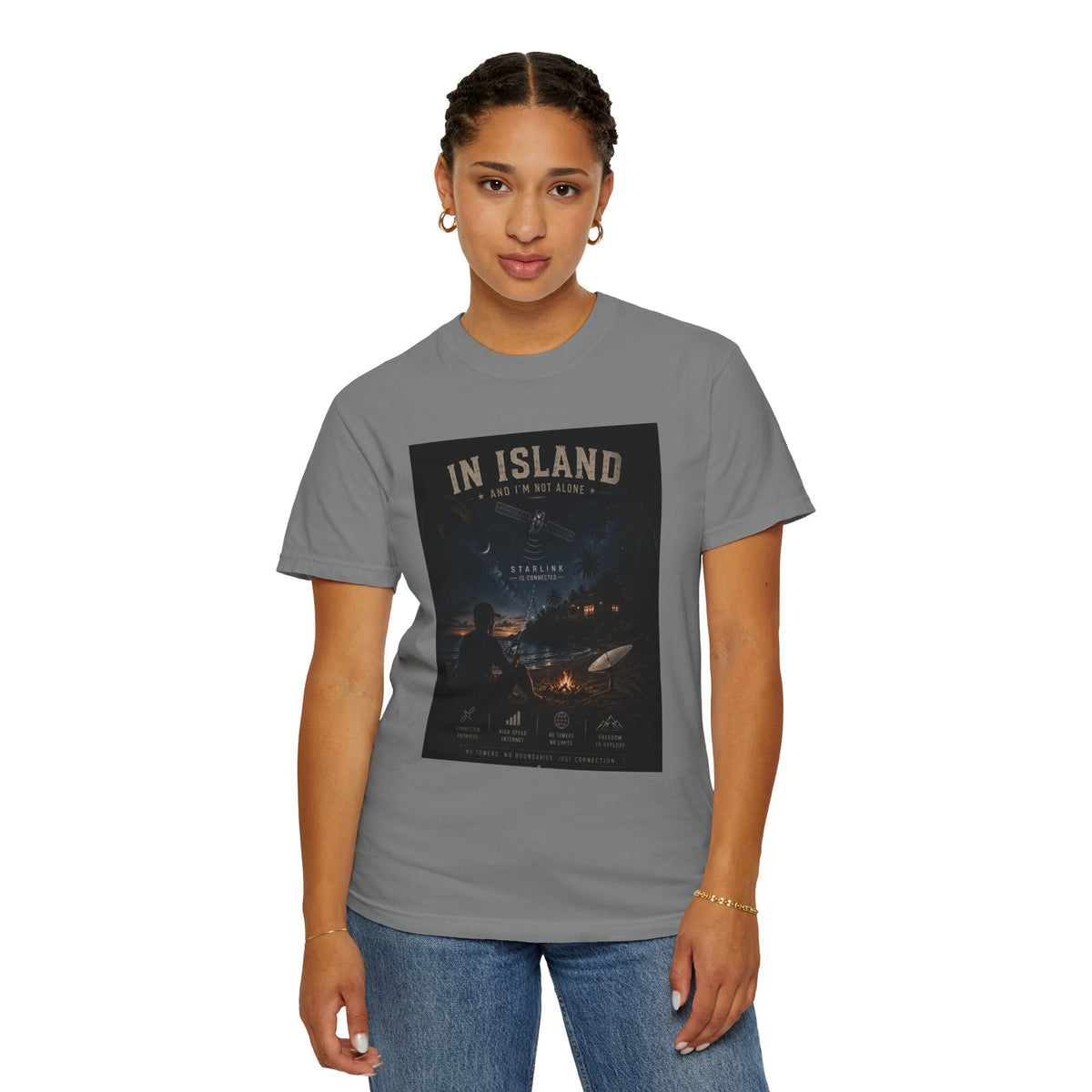 In Island and I am not Alone Unisex T-shirt